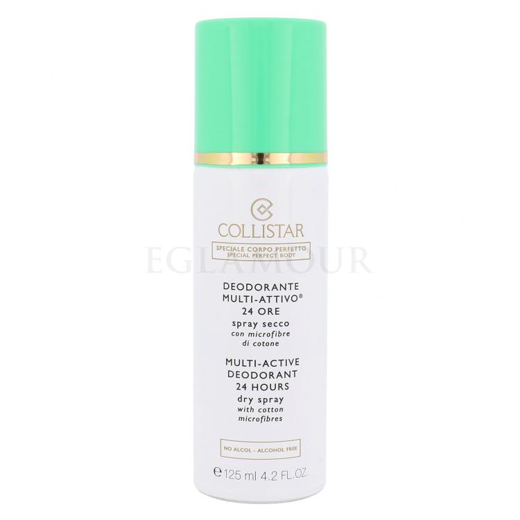 Collistar Multi-Active Deodorant 24h Dry Spray Dezodorant dla kobiet 125 ml