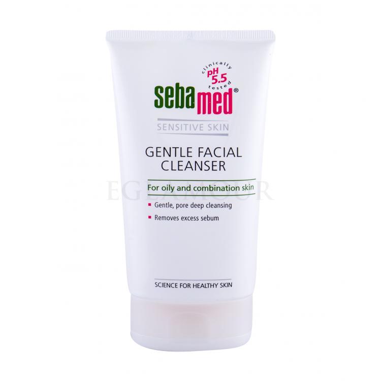 SebaMed Sensitive Skin Gentle Facial Cleanser Oily Skin Żel oczyszczający dla kobiet 150 ml