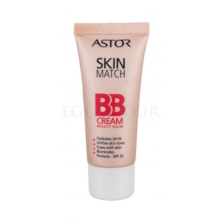 ASTOR Skin Match SPF25 Krem BB dla kobiet 30 ml Odcień 100 Ivory