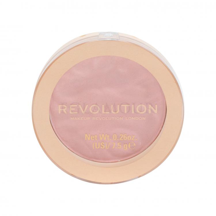 Makeup Revolution London Re-loaded Róż dla kobiet 7,5 g Odcień Peaches &amp; Cream