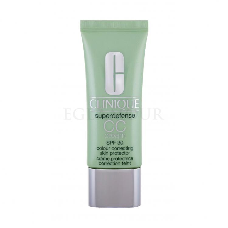 Clinique Superdefense SPF30 Krem CC dla kobiet 40 ml Odcień Light Medium