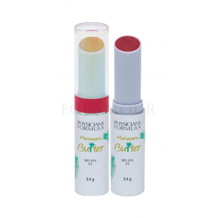 Physicians Formula Murumuru Butter Lip Cream SPF15 Balsam do ust dla kobiet 3,4 g Odcień Rio De Janeiro