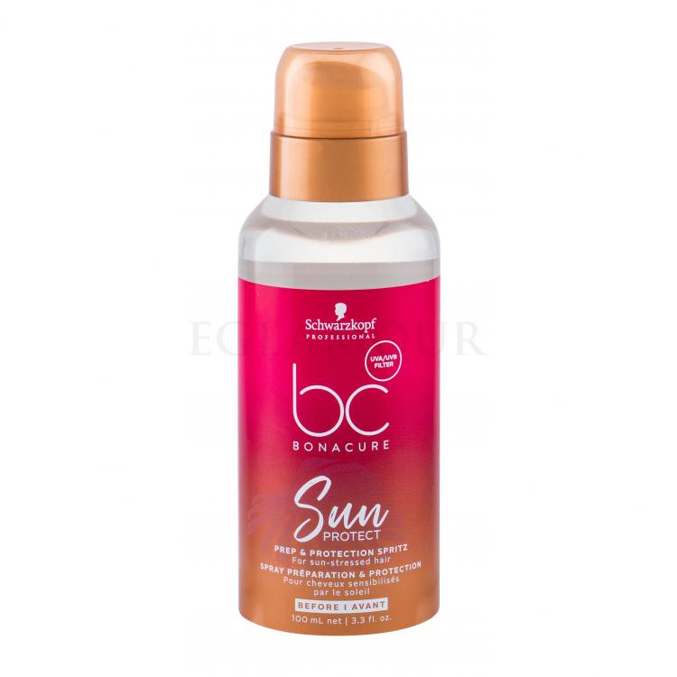 Schwarzkopf Professional BC Bonacure Sun Protect Prep &amp; Protection Pielęgnacja bez spłukiwania dla kobiet 100 ml