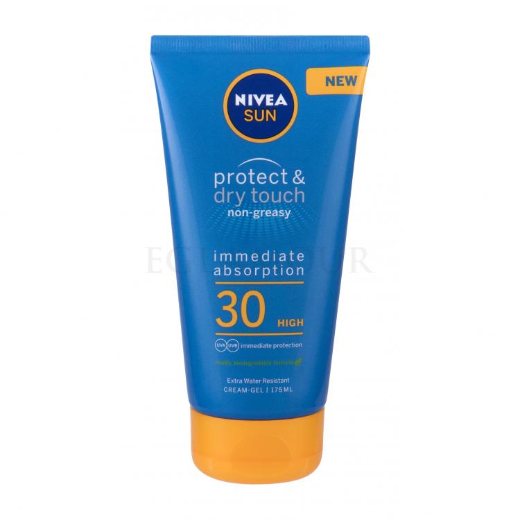 Nivea Sun Protect &amp; Dry Touch Non-Greasy Cream-Gel SPF30 Preparat do opalania ciała 175 ml
