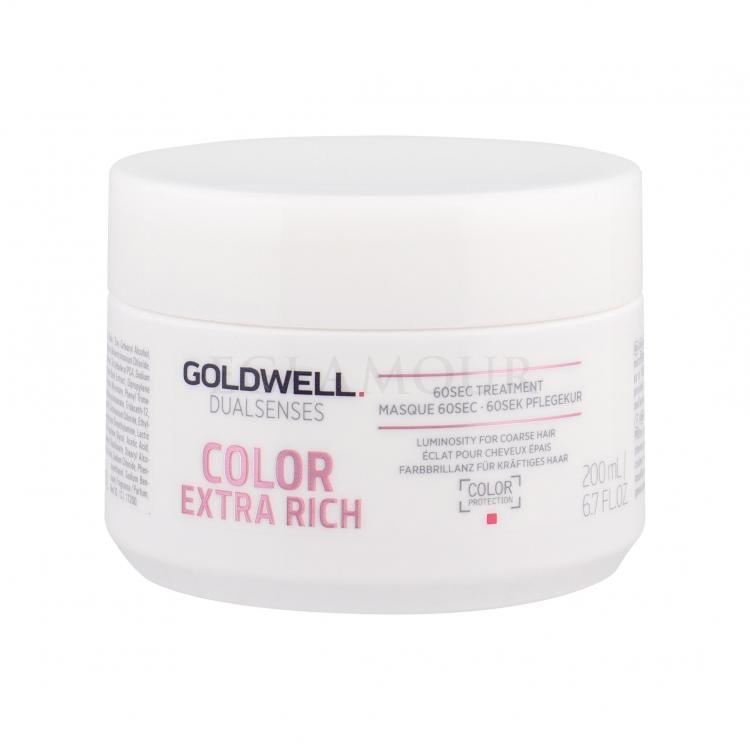 Goldwell Dualsenses Color Extra Rich 60 Sec Treatment Maska do włosów dla kobiet 200 ml