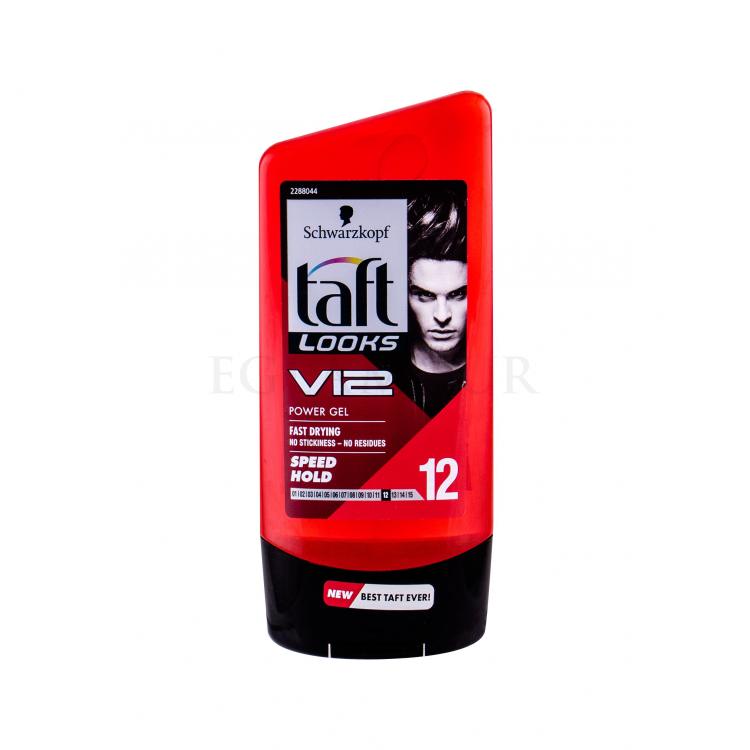 Schwarzkopf Taft V12 Power Gel Żel do włosów dla mężczyzn 150 ml