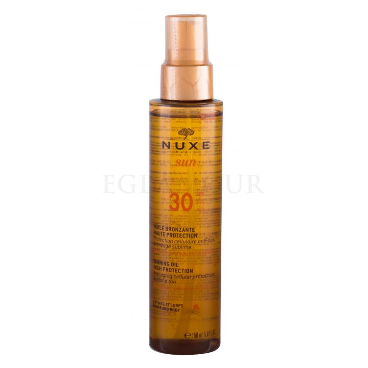 NUXE Sun Tanning Oil SPF30 Preparat do opalania ciała 150 ml
