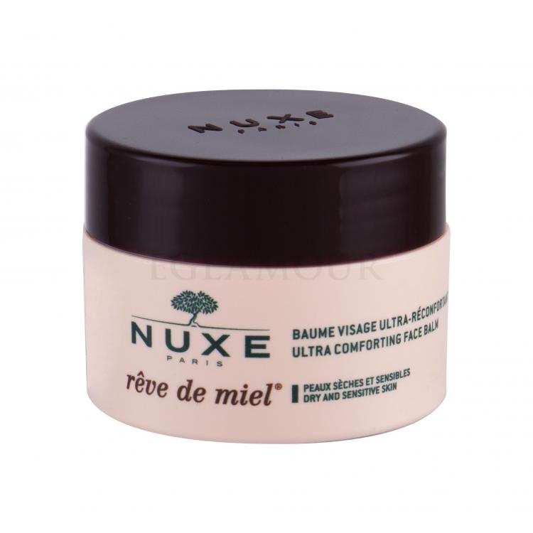 NUXE Rêve de Miel Ultra Comforting Face Balm Krem do twarzy na dzień dla kobiet 50 ml