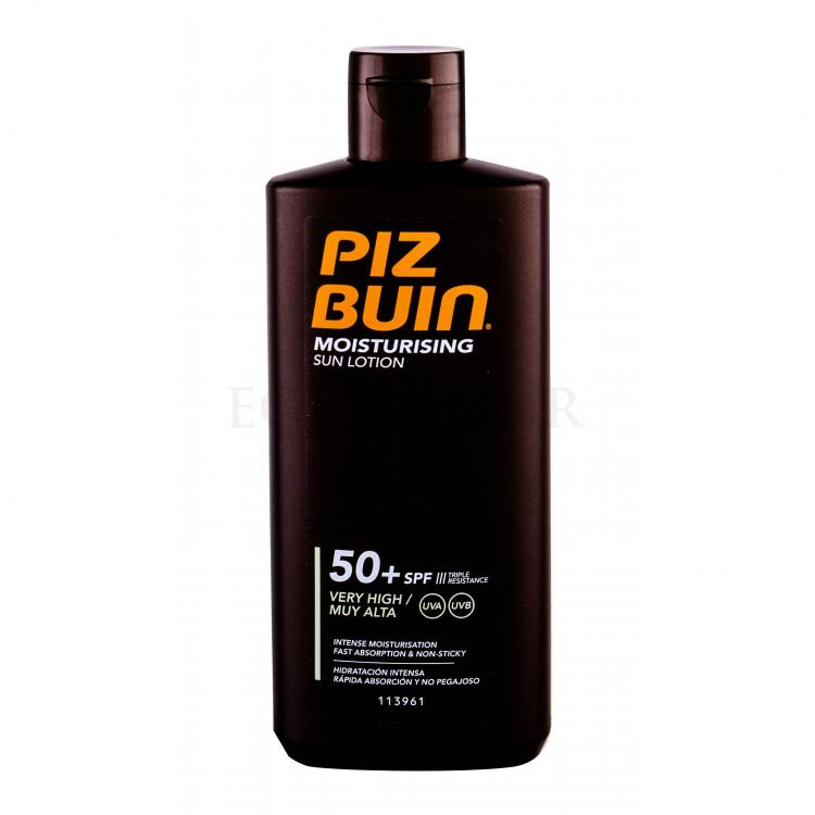PIZ BUIN Moisturising Sun Lotion SPF50+ Preparat do opalania ciała 200 ml