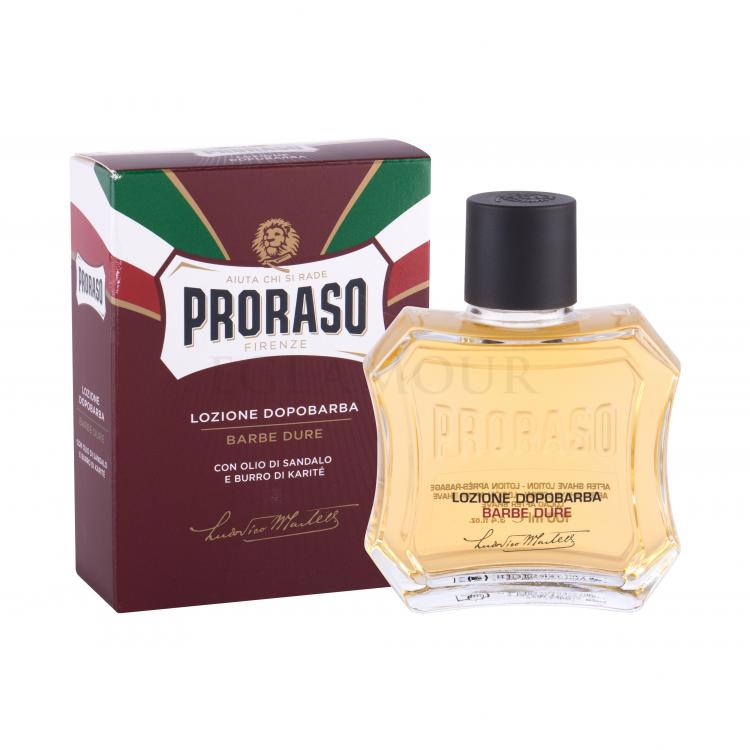 PRORASO Red After Shave Lotion Woda po goleniu dla mężczyzn 100 ml