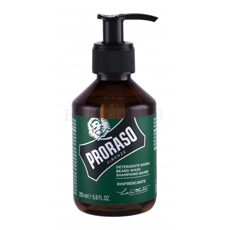 PRORASO Eucalyptus Beard Wash Szampon do zarostu dla mężczyzn 200 ml