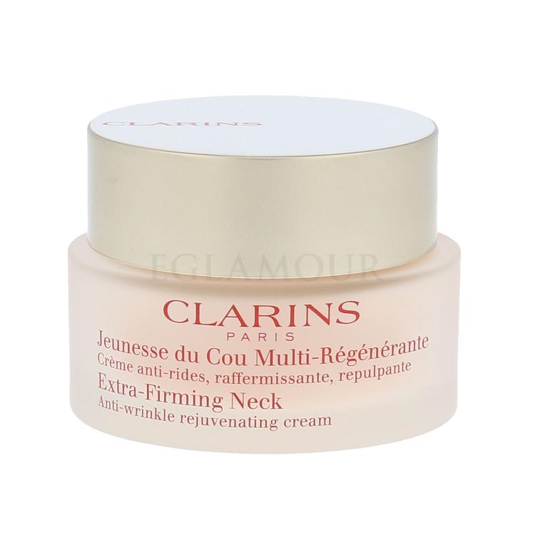Clarins Extra-Firming Neck Anti-Wrinkle Rejuvenating Cream Krem do dekoltu dla kobiet 50 ml