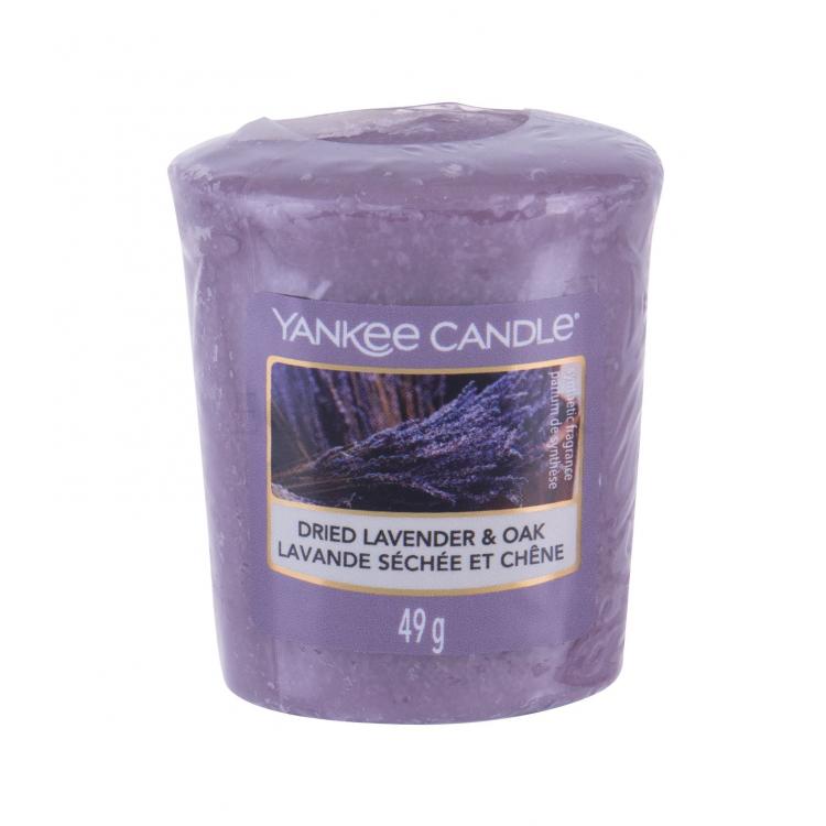 Yankee Candle Dried Lavender &amp; Oak Świeczka zapachowa 49 g