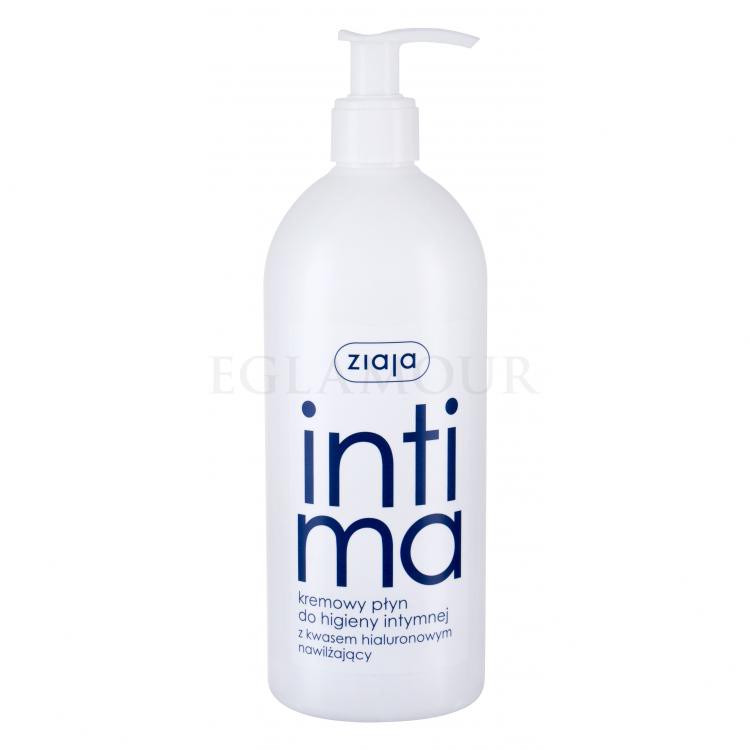 Ziaja Intimate Creamy Wash With Hyaluronic Acid Kosmetyki do higieny intymnej dla kobiet 500 ml