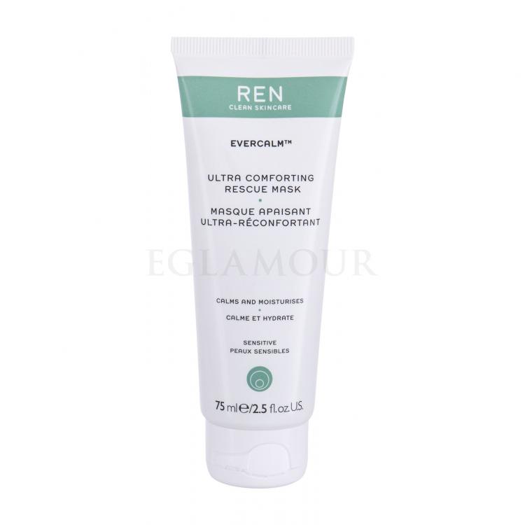 REN Clean Skincare Evercalm Ultra Comforting Rescue Maseczka do twarzy dla kobiet 75 ml