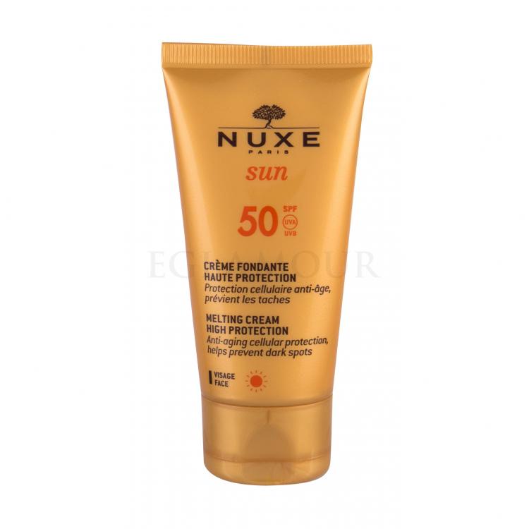 NUXE Sun Melting Cream SPF50 Preparat do opalania twarzy 50 ml tester