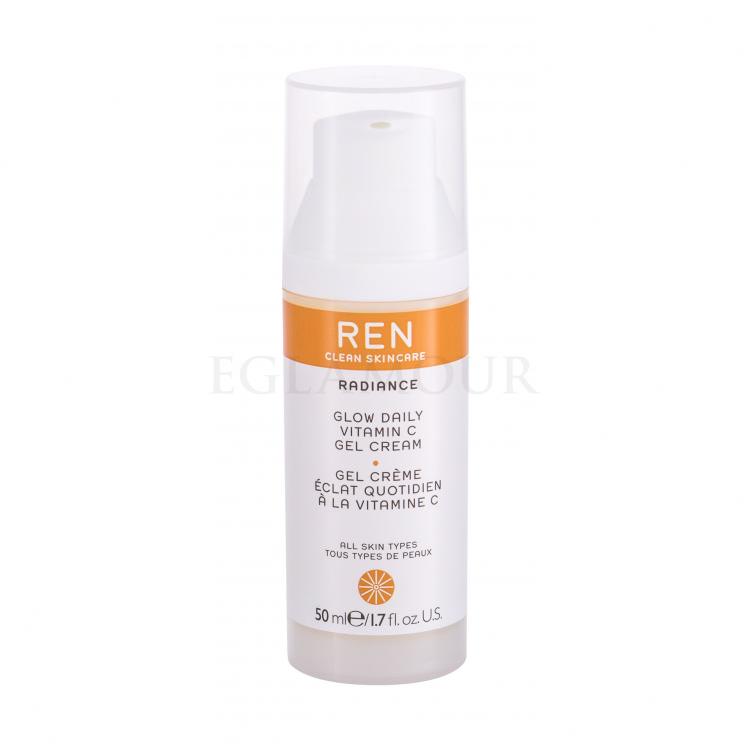 REN Clean Skincare Radiance Glow Daily Vitamin C Żel do twarzy dla kobiet 50 ml tester