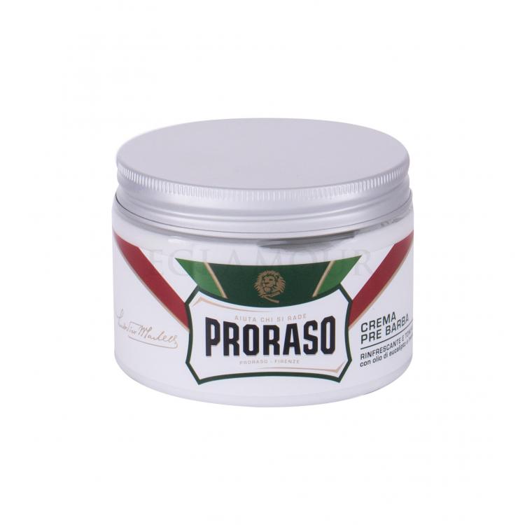 PRORASO Green Pre-Shave Cream Preparat przed goleniem dla mężczyzn 300 ml