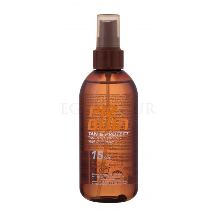 PIZ BUIN Tan &amp; Protect Tan Intensifying Oil Spray SPF15 Preparat do opalania ciała 150 ml