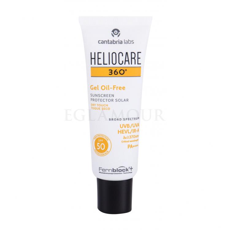Heliocare 360° Oil-Free SPF50 Preparat do opalania twarzy 50 ml