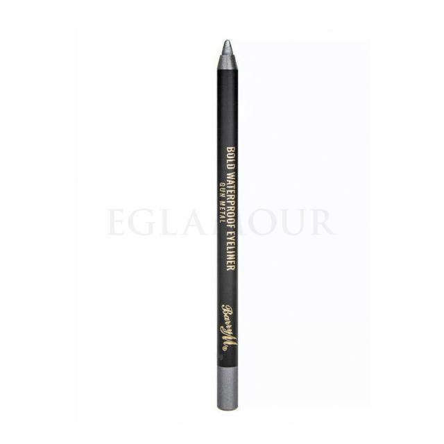 Barry M Bold Waterproof Eyeliner Kredka do oczu dla kobiet 1,2 g Odcień Gun Metal