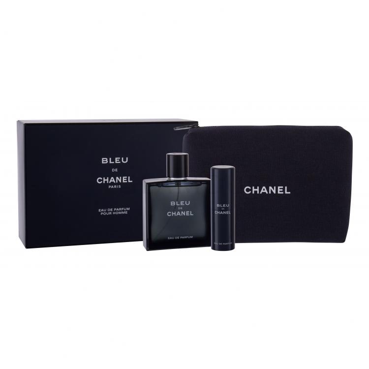 Chanel Bleu de Chanel Zestaw EDP 100 ml + EDP 20 ml + kosmetyczka