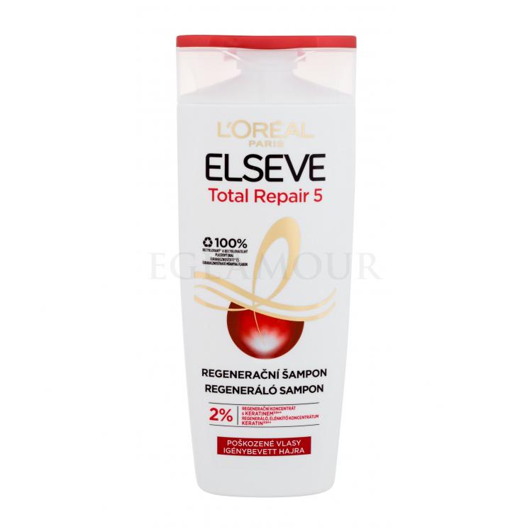 L&#039;Oréal Paris Elseve Total Repair 5 Regenerating Shampoo Szampon do włosów dla kobiet 250 ml