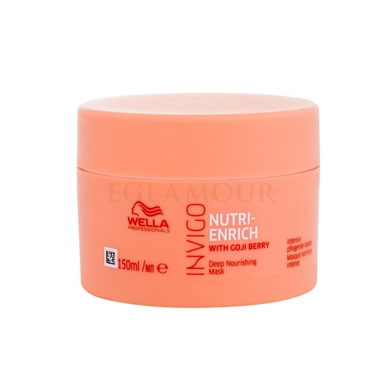 Wella Professionals Invigo Nutri-Enrich Deep Nourishing Mask Maska do włosów dla kobiet 150 ml