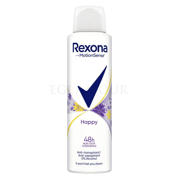 rexona happy antyperspirant w sprayu 150 ml   
