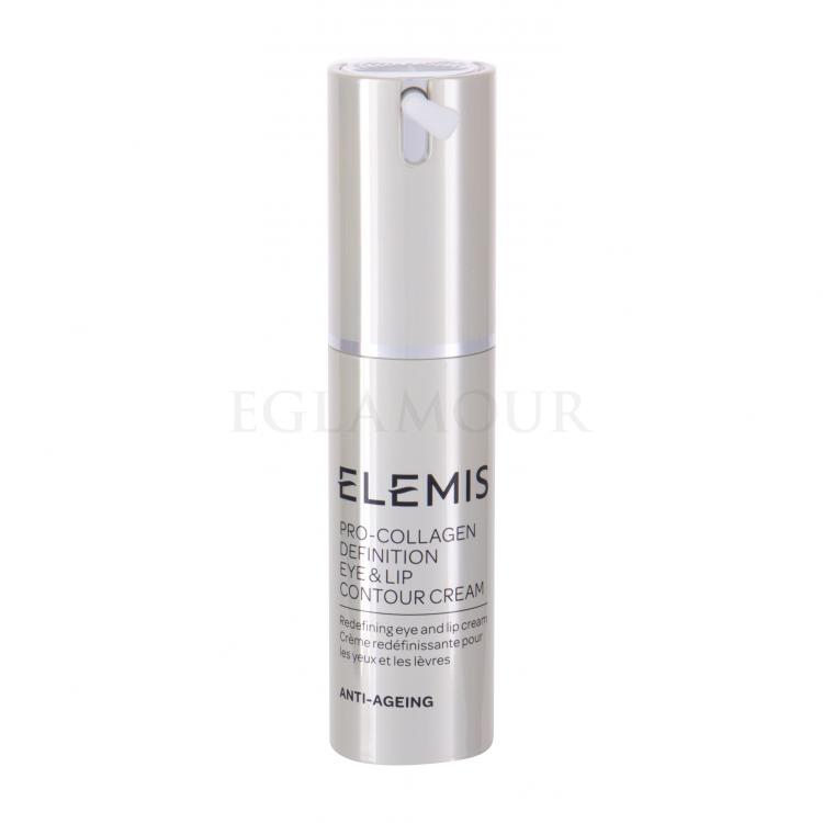 Elemis Pro-Collagen Definition Eye &amp; Lip Contour Krem pod oczy dla kobiet 15 ml