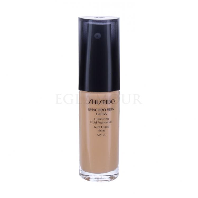 Shiseido Synchro Skin Glow SPF20 Podkład dla kobiet 30 ml Odcień Golden 4