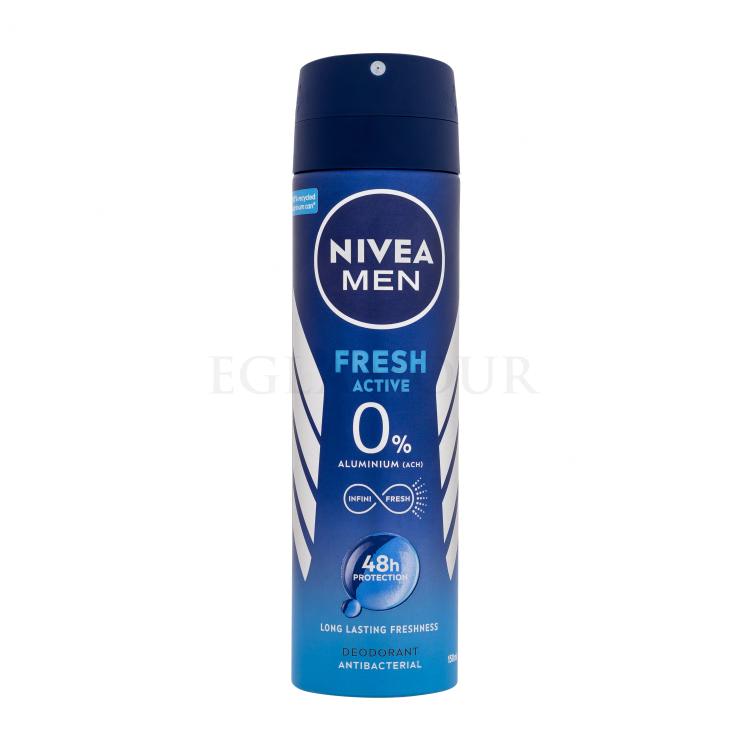 Nivea Men Fresh Active 48h Dezodorant dla mężczyzn 150 ml