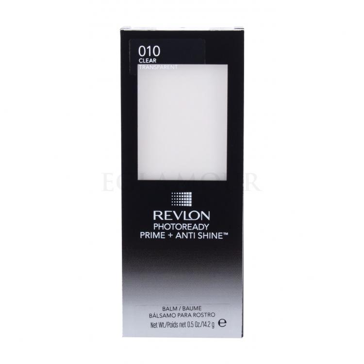 Revlon Photoready Prime + Anti-Shine Baza pod makijaż dla kobiet 14,2 g Odcień 010 Clear