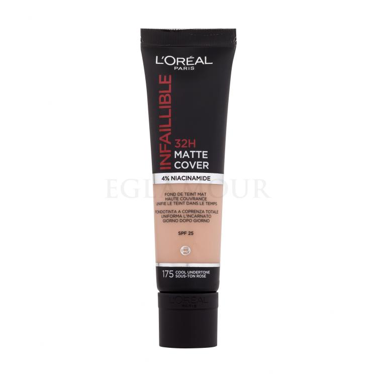L'Oréal Paris Infaillible 32H Matte Cover SPF25 Podkład dla kobiet 30 ml Odcień 175