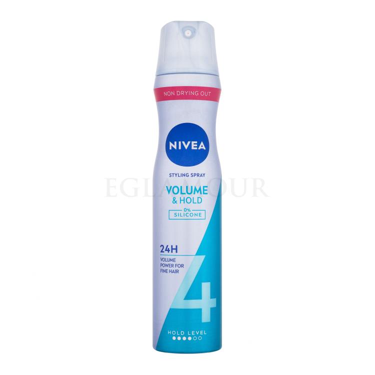 Nivea Volume &amp; Strength Lakier do włosów dla kobiet 250 ml