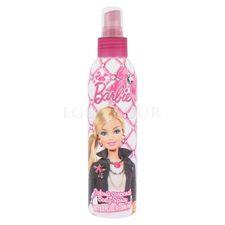 Barbie Barbie Spray do ciała dla dzieci 200 ml Uszkodzone pudełko