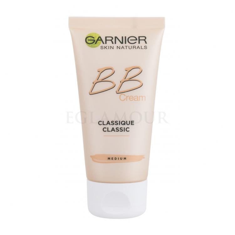 Garnier Skin Naturals Classic Krem BB dla kobiet 50 ml Odcień Medium