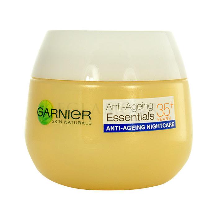 Garnier Essentials Anti-Ageing 35+ Krem na noc dla kobiet 50 ml