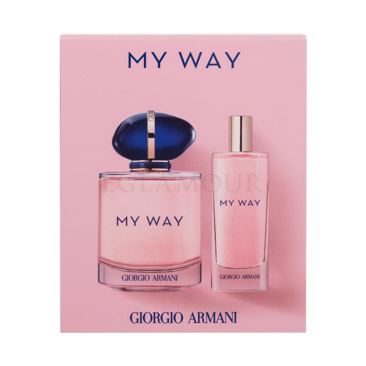 Giorgio Armani My Way Zestaw Edp 90 ml + Edp 15 ml