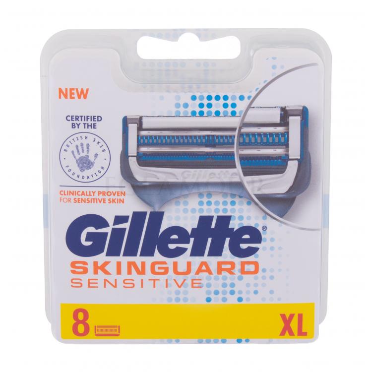 Gillette Skinguard Sensitive Wkład do maszynki dla mężczyzn 8 szt