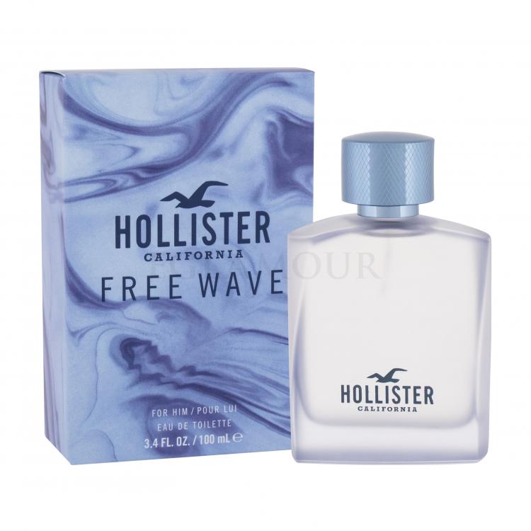 Hollister Free Wave Woda toaletowa dla mężczyzn 100 ml