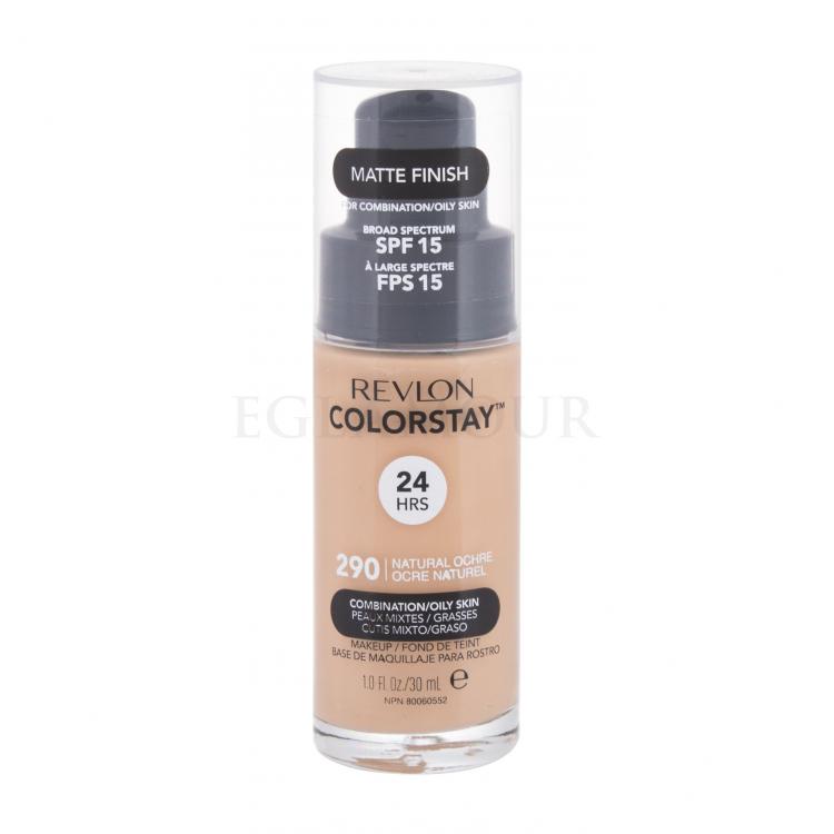 Revlon Colorstay Combination Oily Skin SPF15 Podkład dla kobiet 30 ml Odcień 290 Natural Ochre