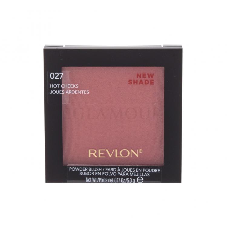 Revlon Powder Blush Róż dla kobiet 5 g Odcień 027 Hot Cheeks