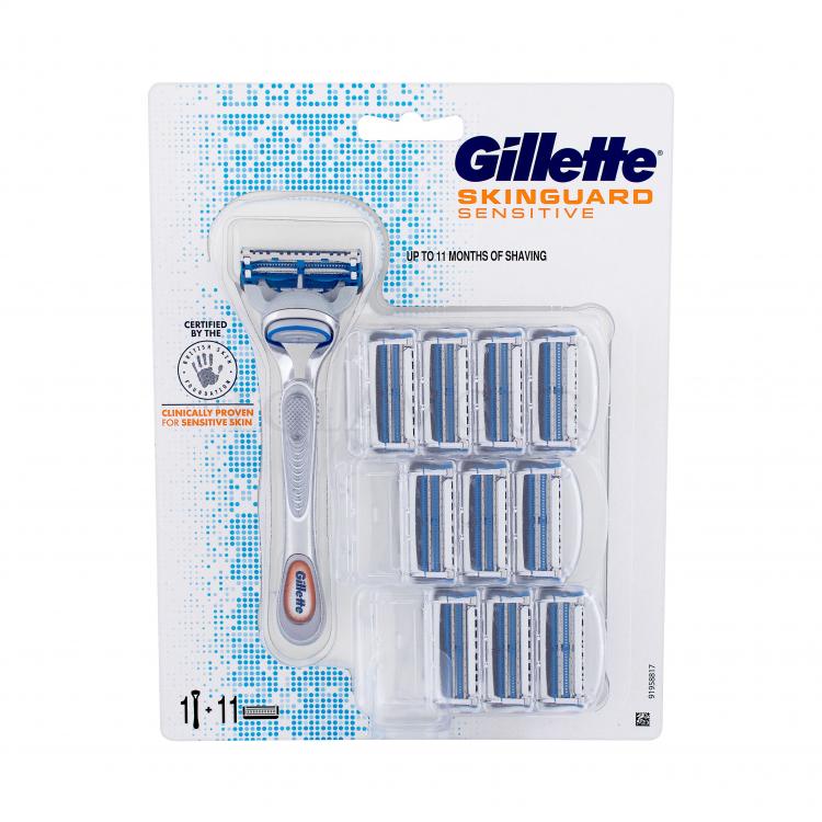 Gillette Skinguard Sensitive Maszynka do golenia dla mężczyzn Zestaw