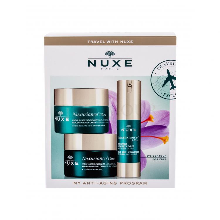 NUXE Nuxuriance Ultra My AntiAging Program Zestaw dla kobiet Krem na