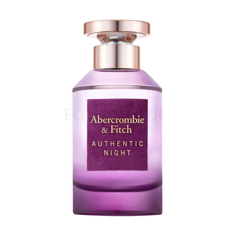 abercrombie & fitch authentic night woman woda perfumowana 100 ml   