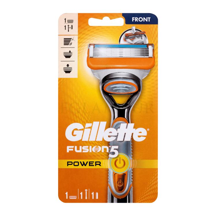 Gillette Fusion5 Power Silver Maszynka do golenia dla mężczyzn 1 szt