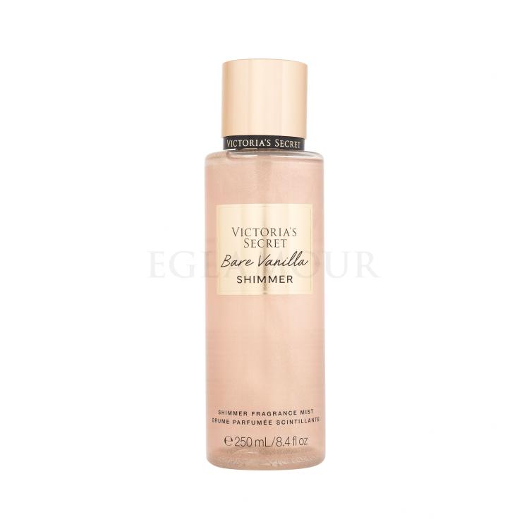 Victoria´s Secret Bare Vanilla Shimmer Spray do ciała dla kobiet 250 ml