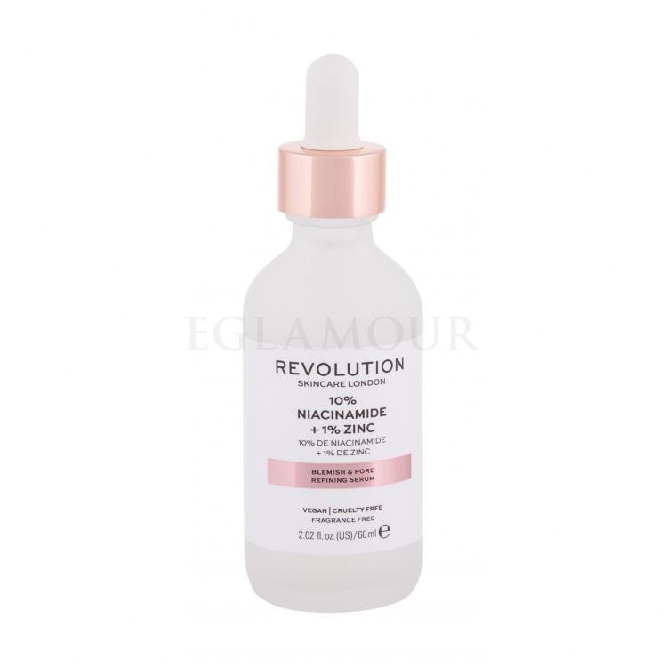 Revolution Skincare Skincare 10% Niacinamide + 1% Zinc Serum do twarzy dla kobiet 60 ml