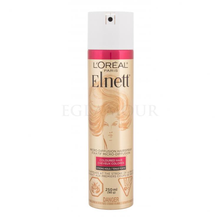 L&#039;Oréal Paris Elnett Coloured Hair Micro-Diffusion Lakier do włosów dla kobiet 250 ml
